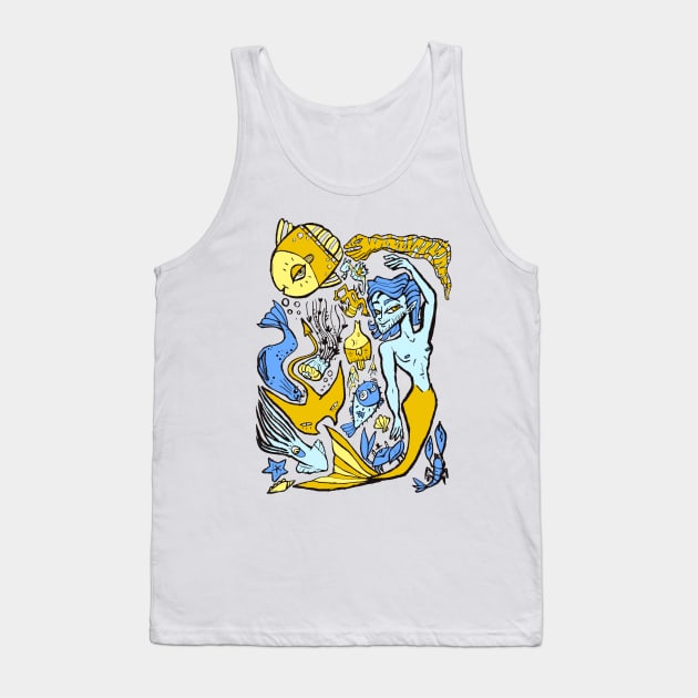 Underwater collage fantasy Tank Top by GoodmorningPaty